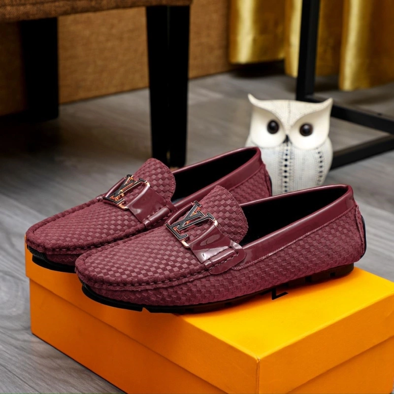LX Leather Shoes Breathable 188036