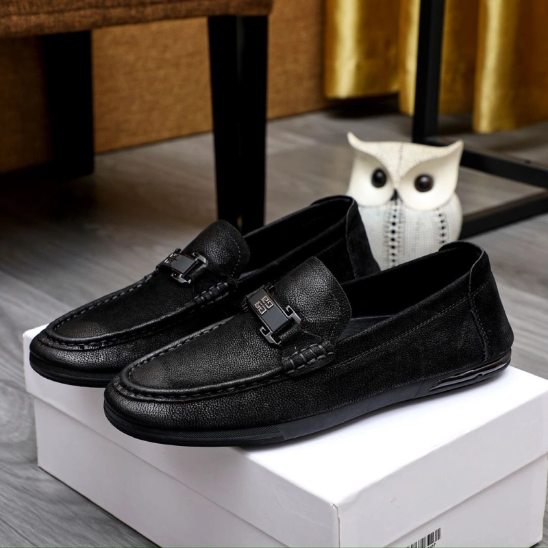 Durable Gxvxnchy Leather Shoes 153807