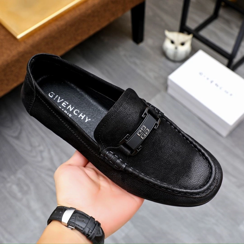 Durable Gxvxnchy Leather Shoes 153807