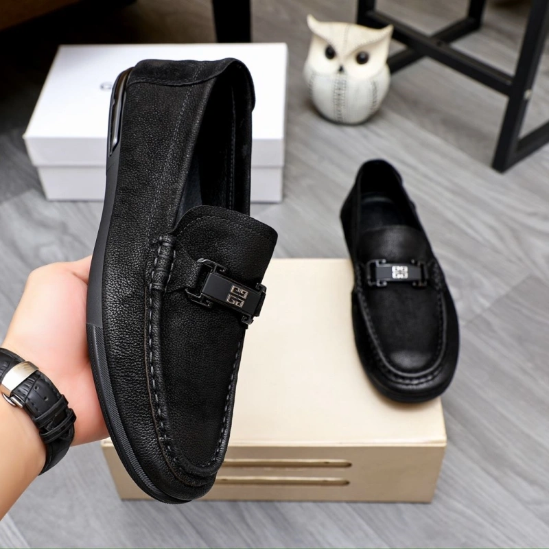 Durable Gxvxnchy Leather Shoes 153807