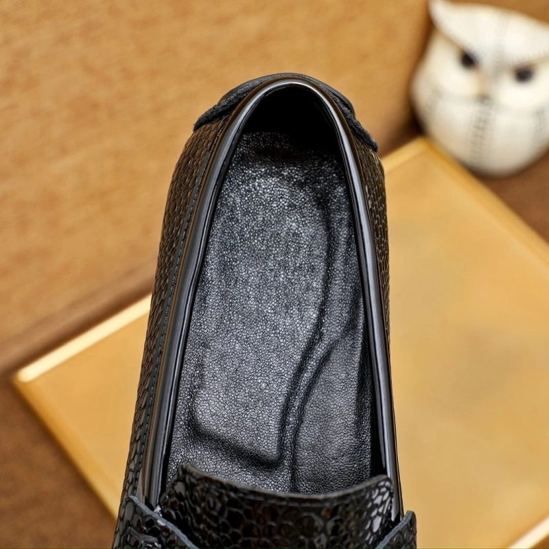 Gxvxnchy Leather Shoes Lightweight 153804