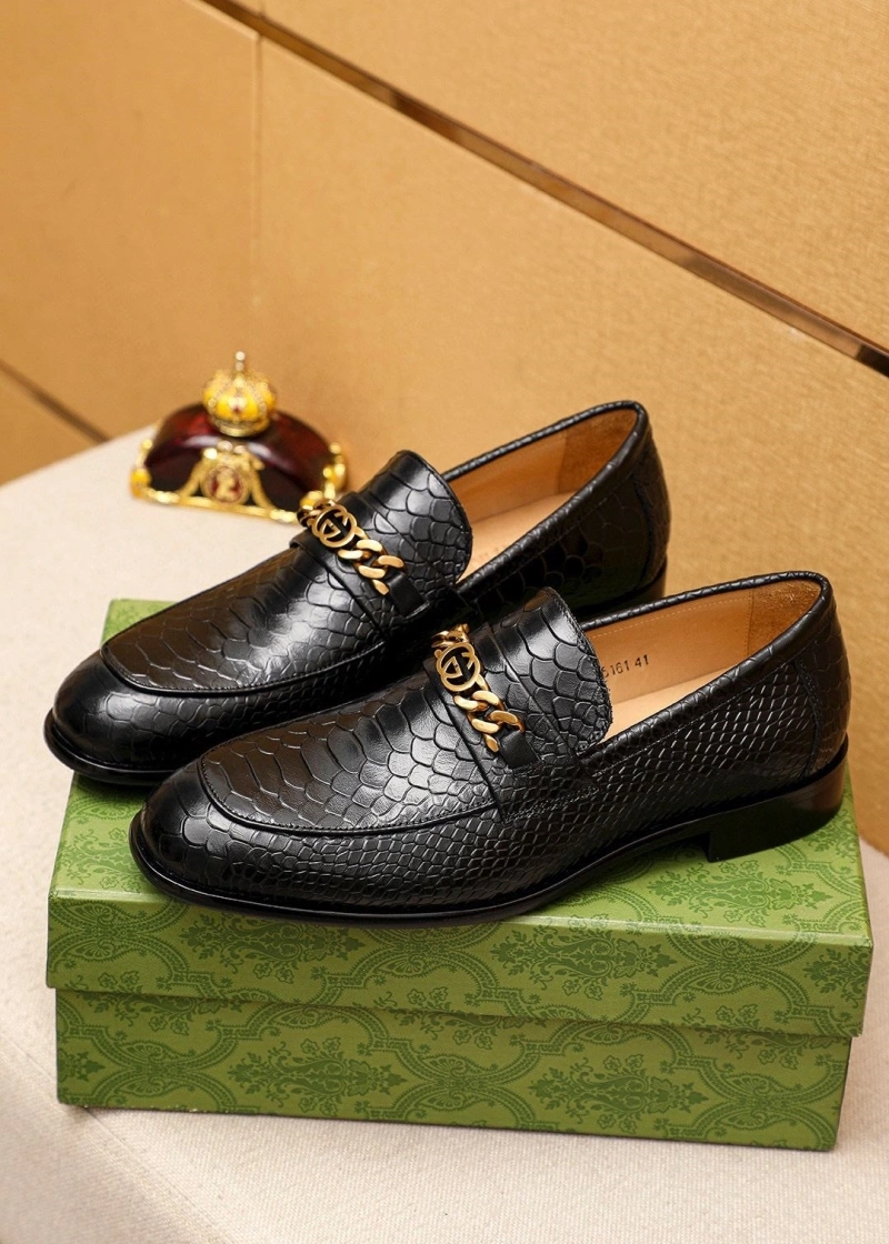Functional Gxccx Leather Shoes 163274