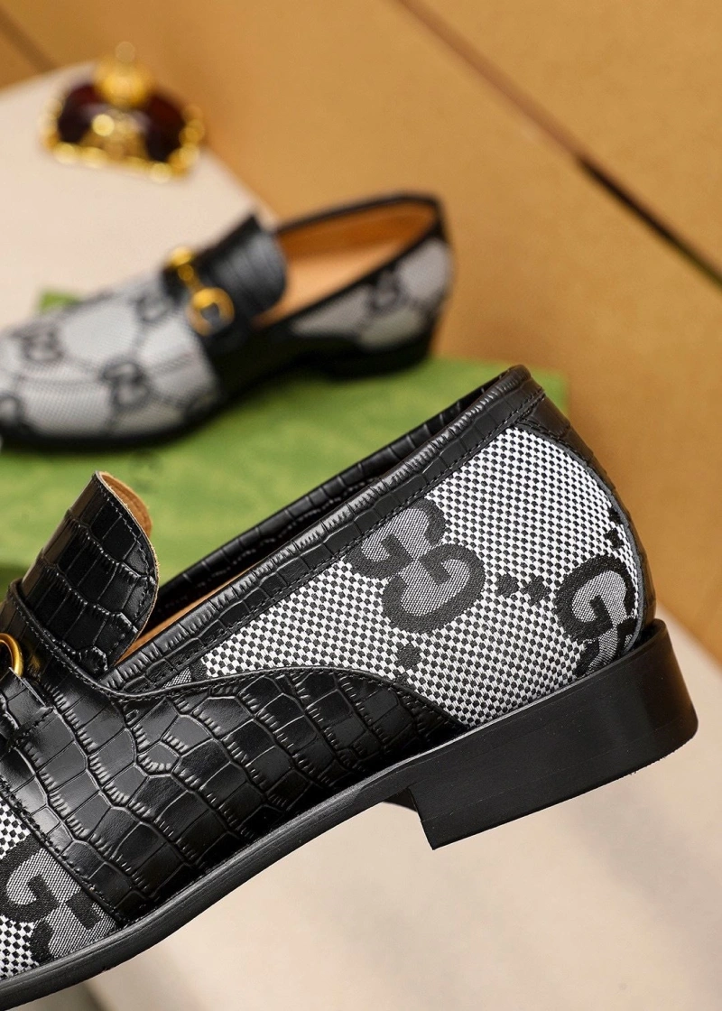 Elegant Gxccx Leather Shoes 163262