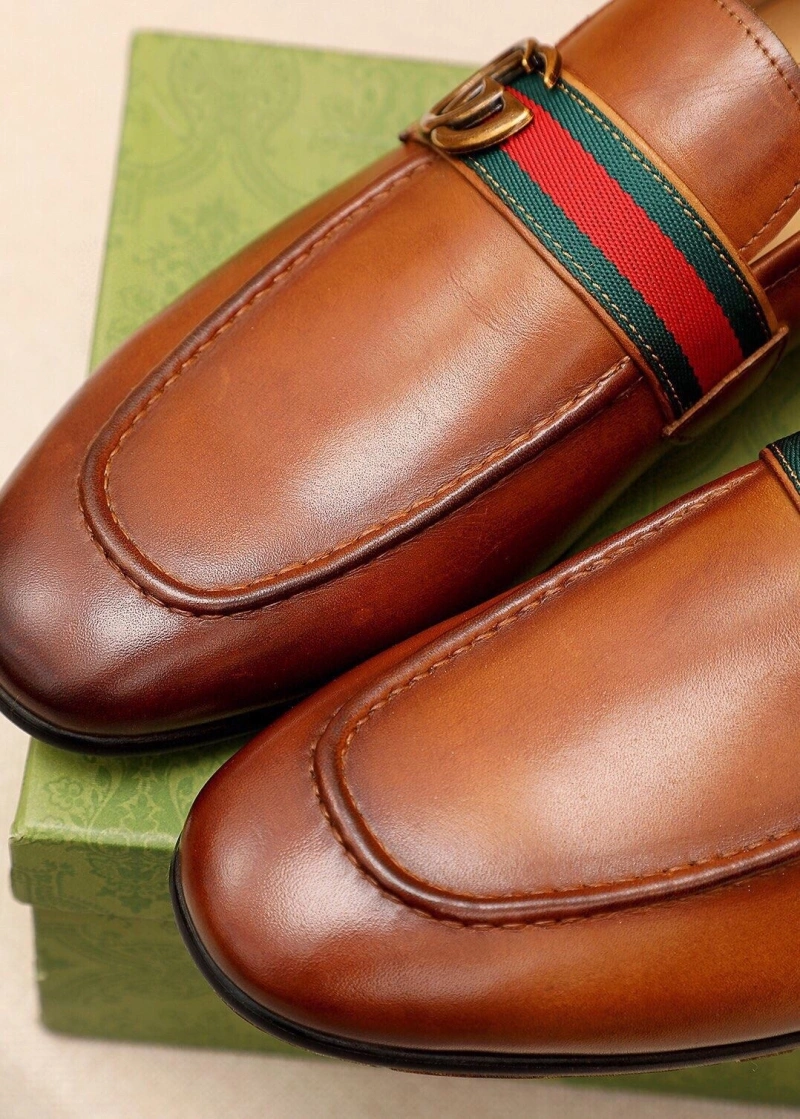 Gxccx Leather Shoes Trendsetting 163254