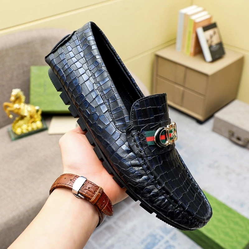 Trendsetting Gxccx Leather Shoes 163247