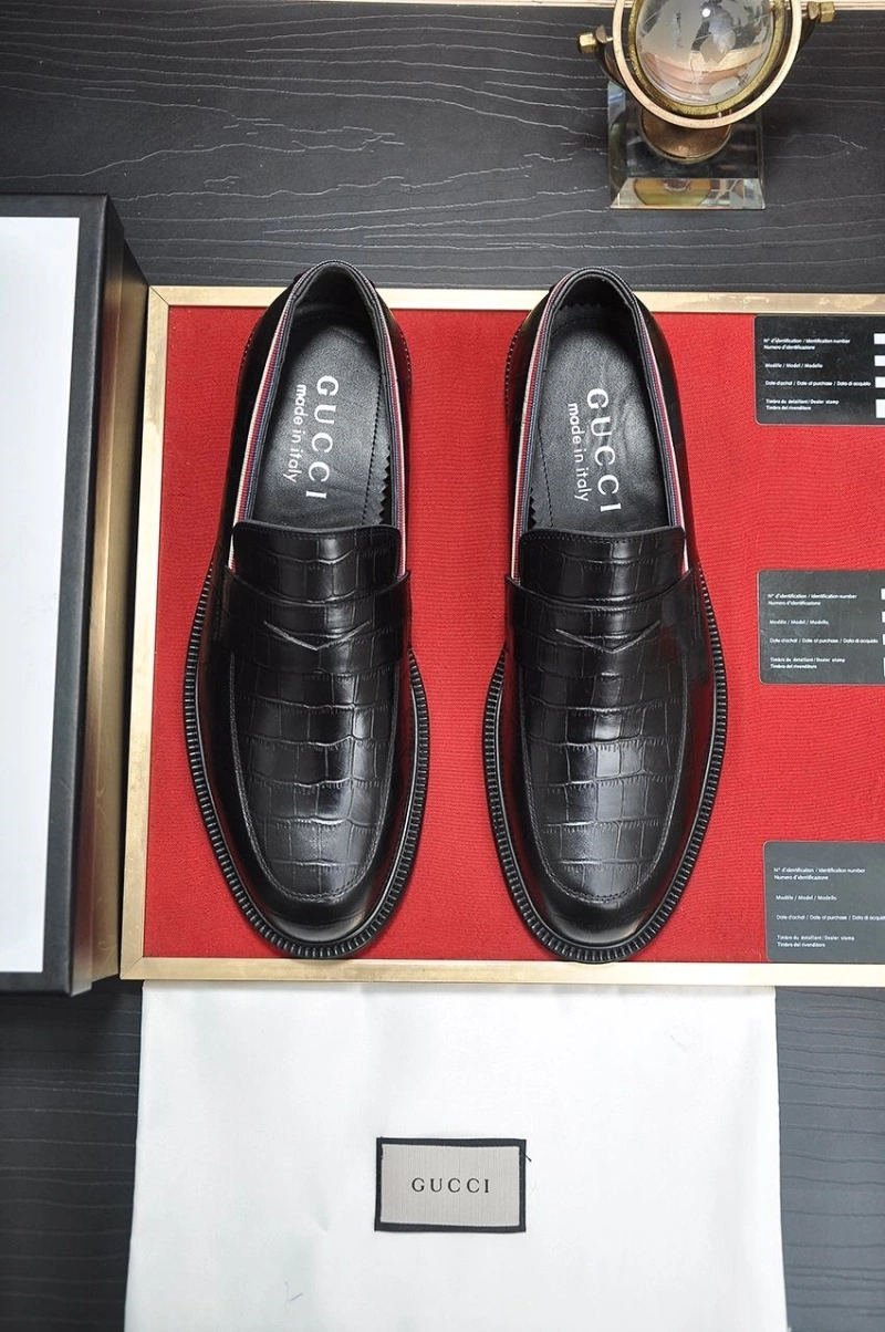 Popular Gxccx Leather Shoes 163239