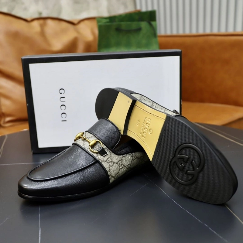 Bright Gxccx Leather Shoes 163242