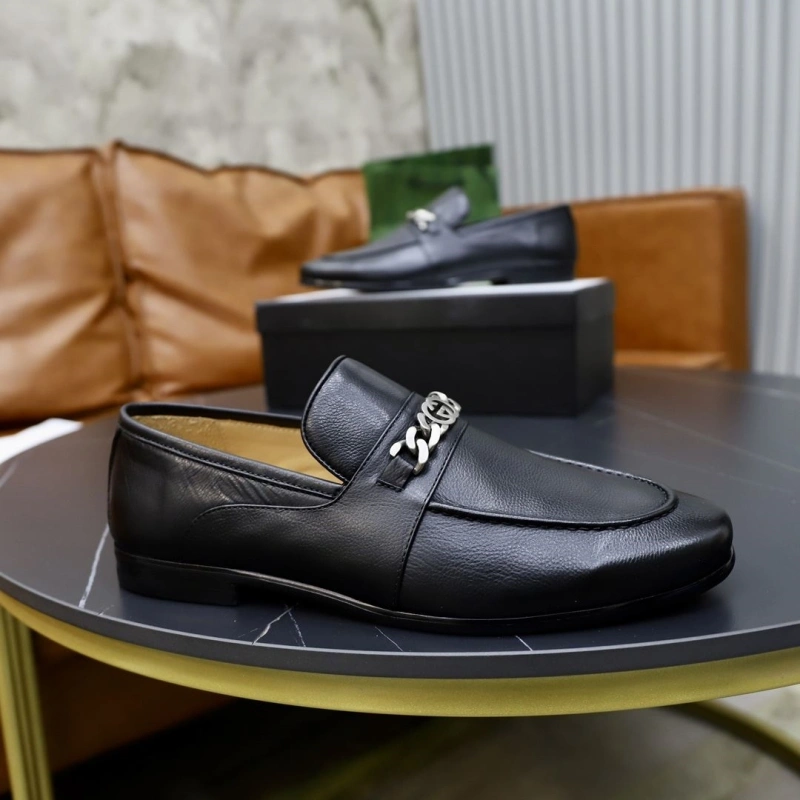 Refined Gxccx Leather Shoes 163237
