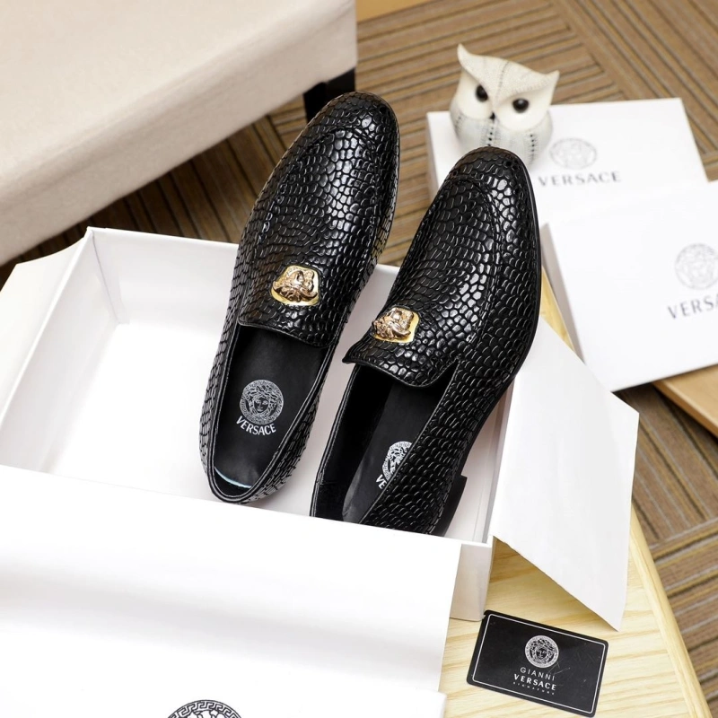 Gxvxnchy Leather Shoes Versatile 154474