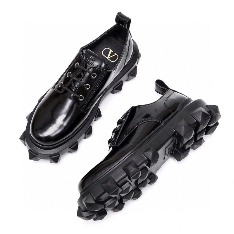 Durable Vxlxntino Leather Shoes 231652