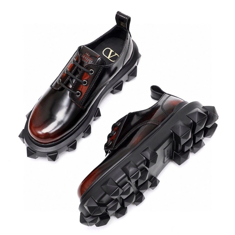Trendsetting Vxlxntino Leather Shoes 231617