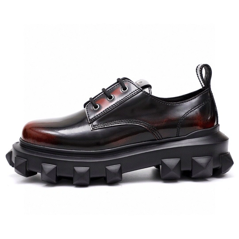 Trendsetting Vxlxntino Leather Shoes 231617