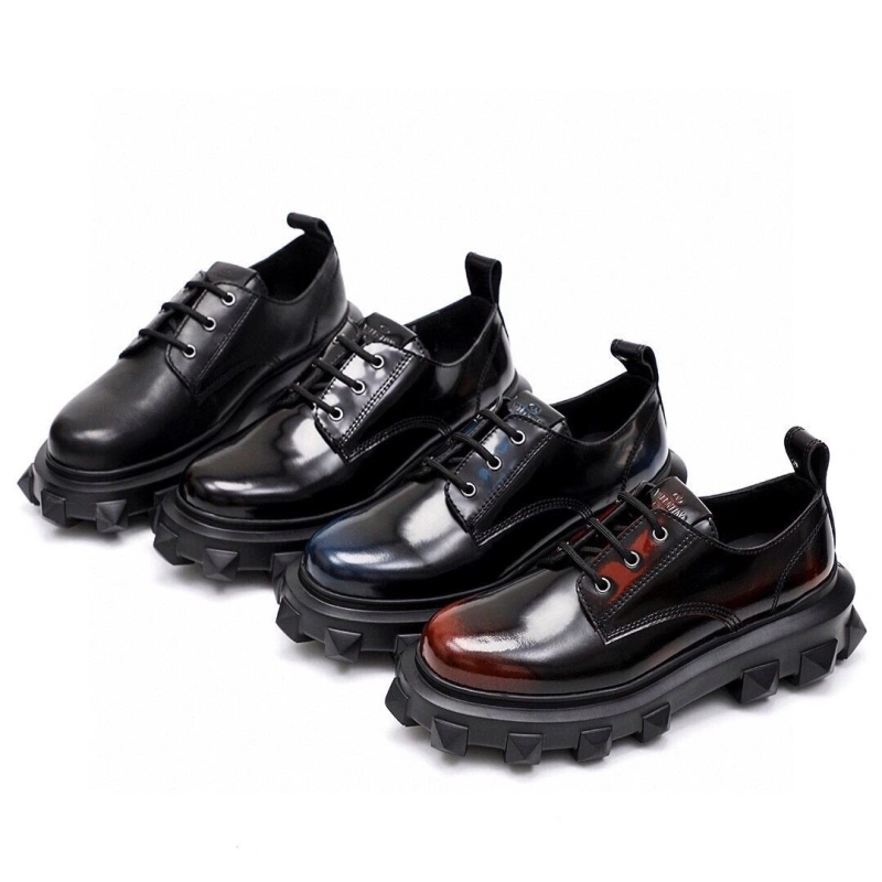 Trendsetting Vxlxntino Leather Shoes 231617