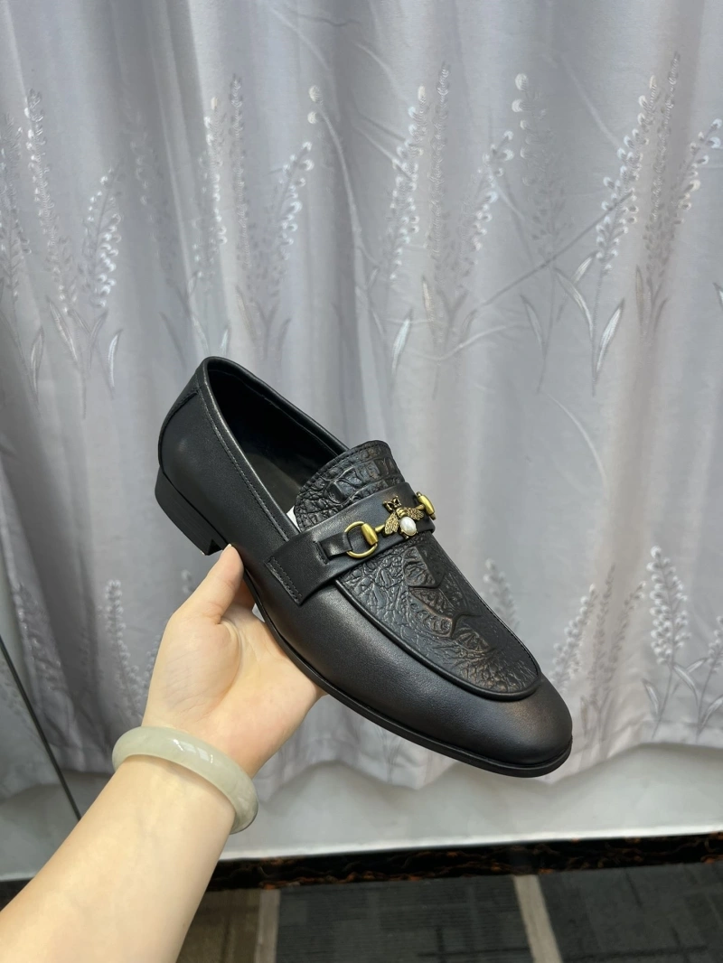 Trendy Gxccx Leather Shoes 163215