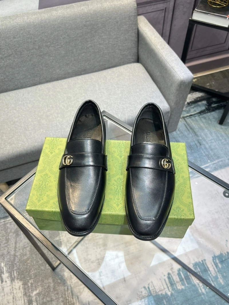 Versatile Gxccx Leather Shoes 163202