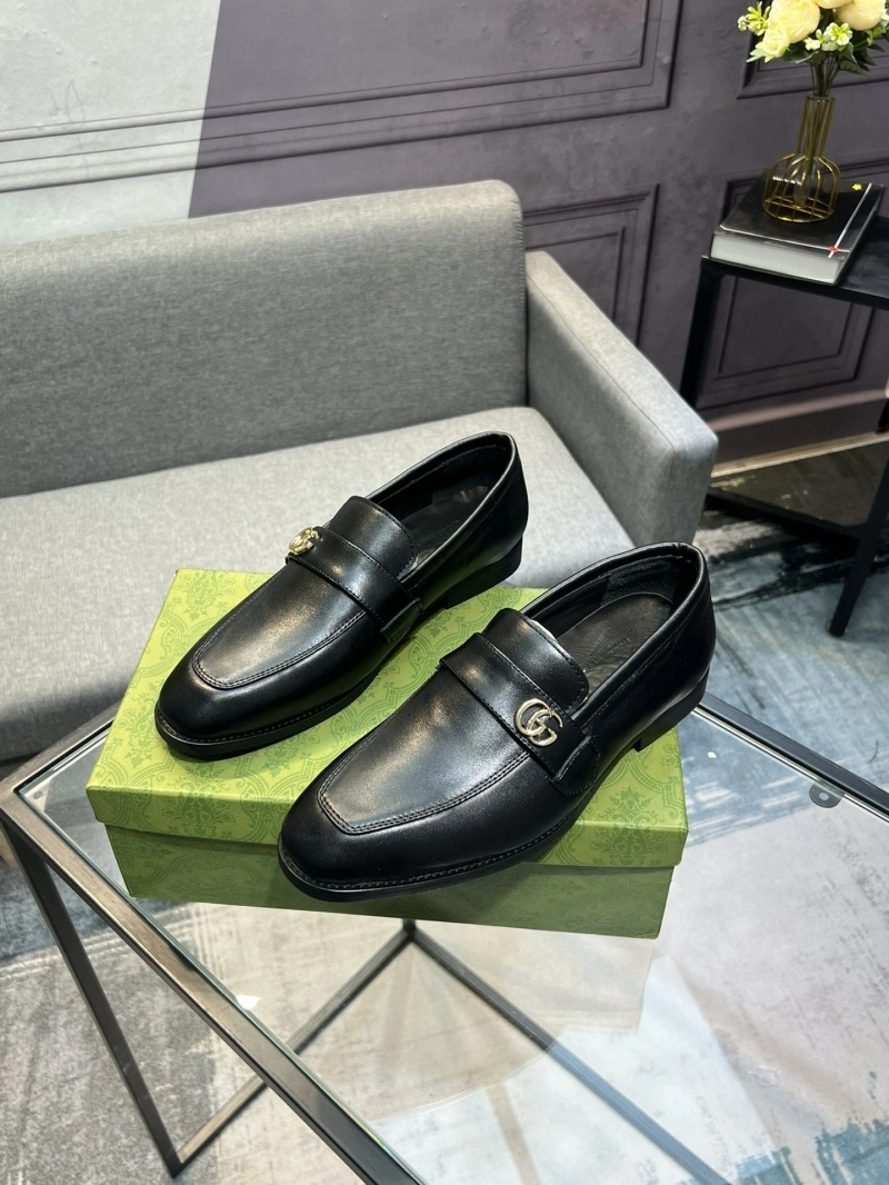 Versatile Gxccx Leather Shoes 163202