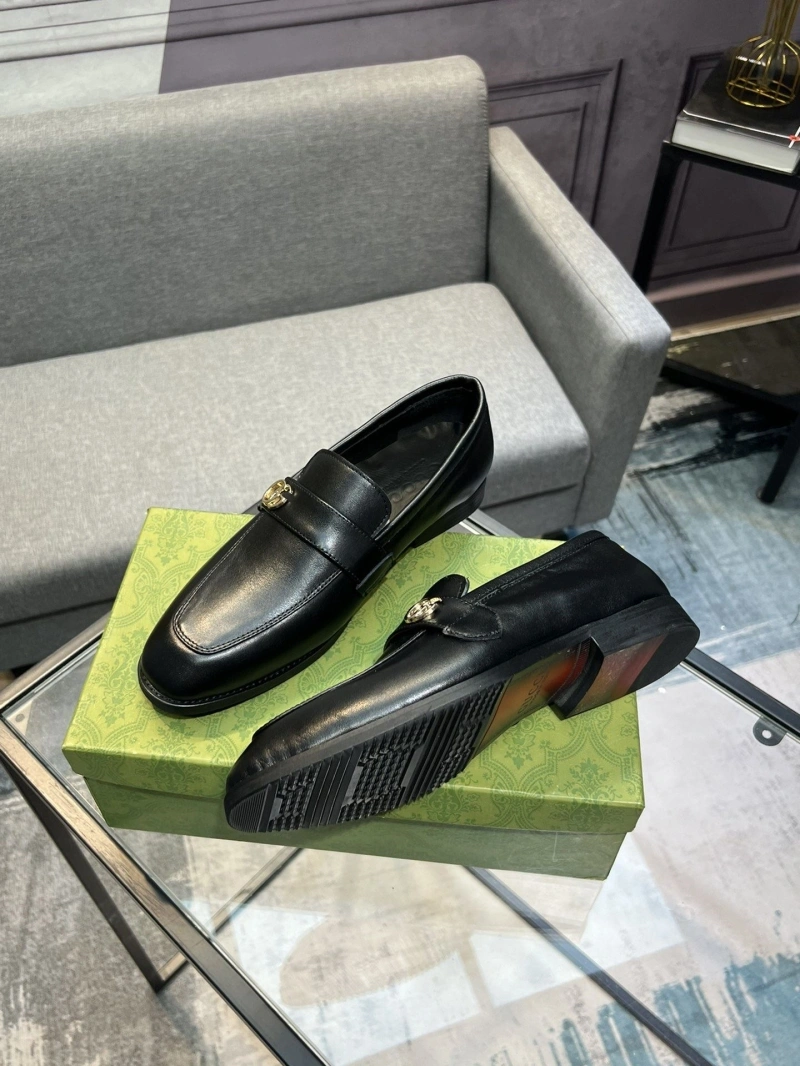 Versatile Gxccx Leather Shoes 163202