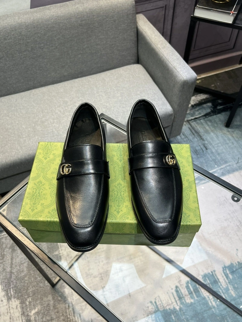Versatile Gxccx Leather Shoes 163202