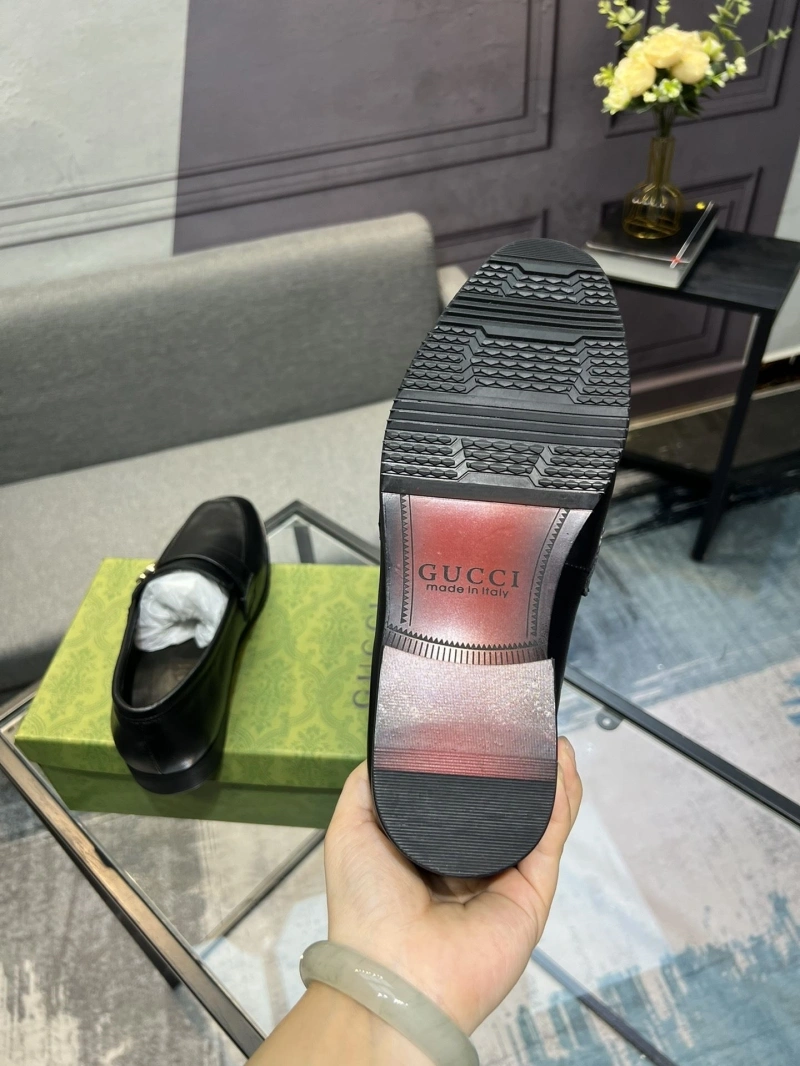 Versatile Gxccx Leather Shoes 163202