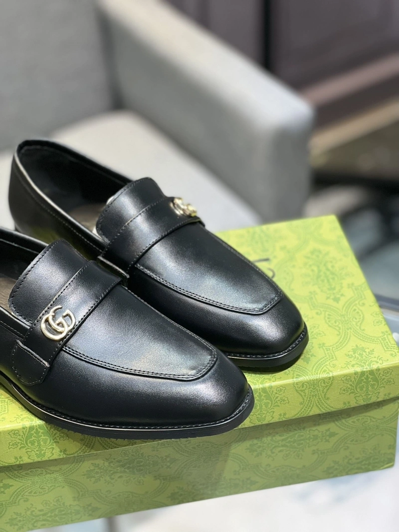Versatile Gxccx Leather Shoes 163202
