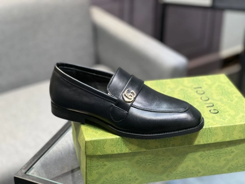 Versatile Gxccx Leather Shoes 163202