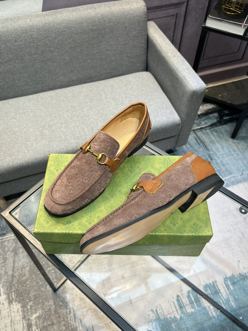 Trendy Gxccx Leather Shoes 163198