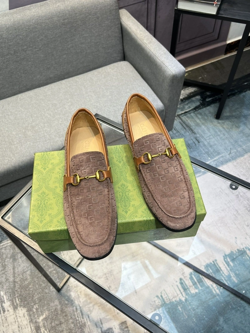 Trendy Gxccx Leather Shoes 163198