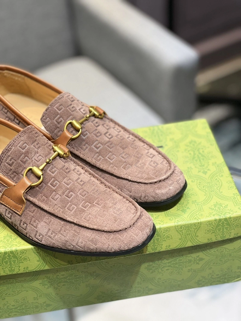 Trendy Gxccx Leather Shoes 163198
