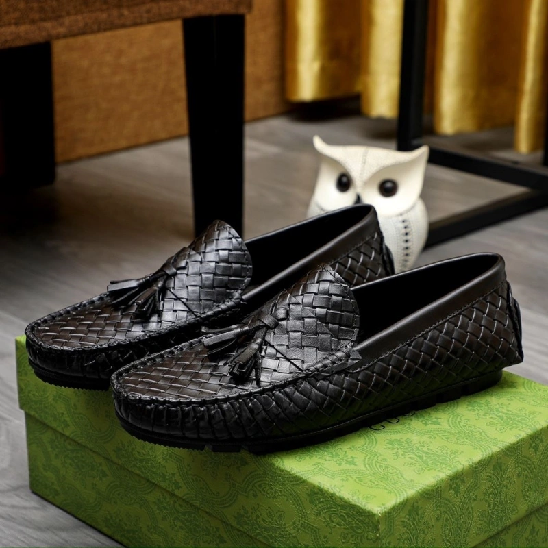 Trendy Gxccx Leather Shoes 163190