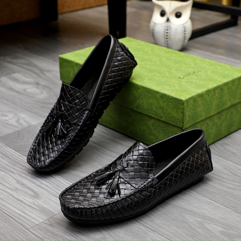 Trendy Gxccx Leather Shoes 163190