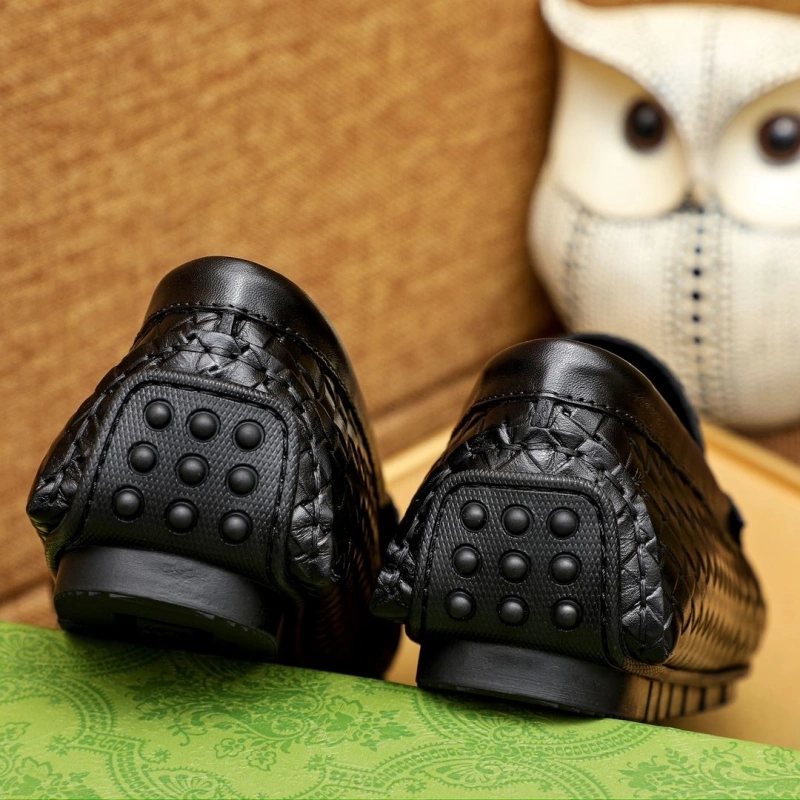Trendy Gxccx Leather Shoes 163190