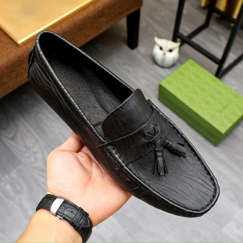 Gxccx Leather Shoes Bright 163173