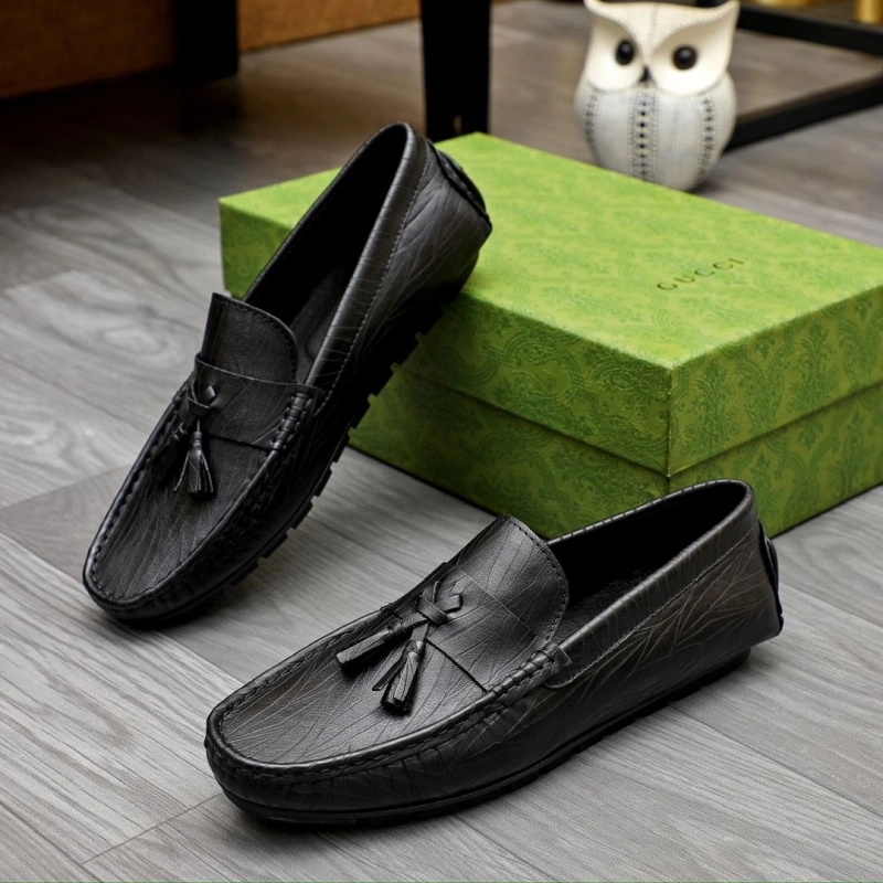 Gxccx Leather Shoes Bright 163173