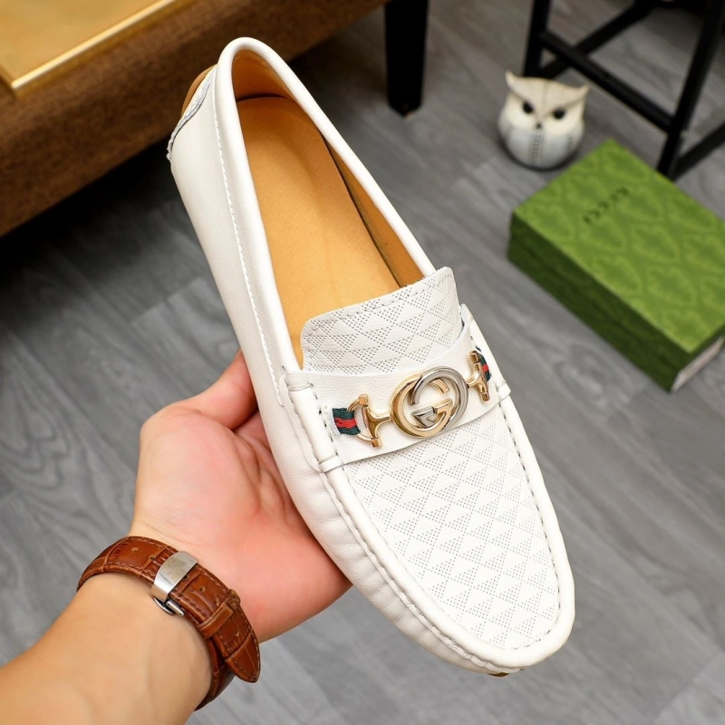 Breathable Gxccx Leather Shoes 163172