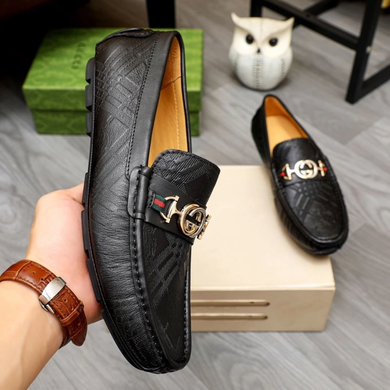 Gxccx Leather Shoes Breathable 163153