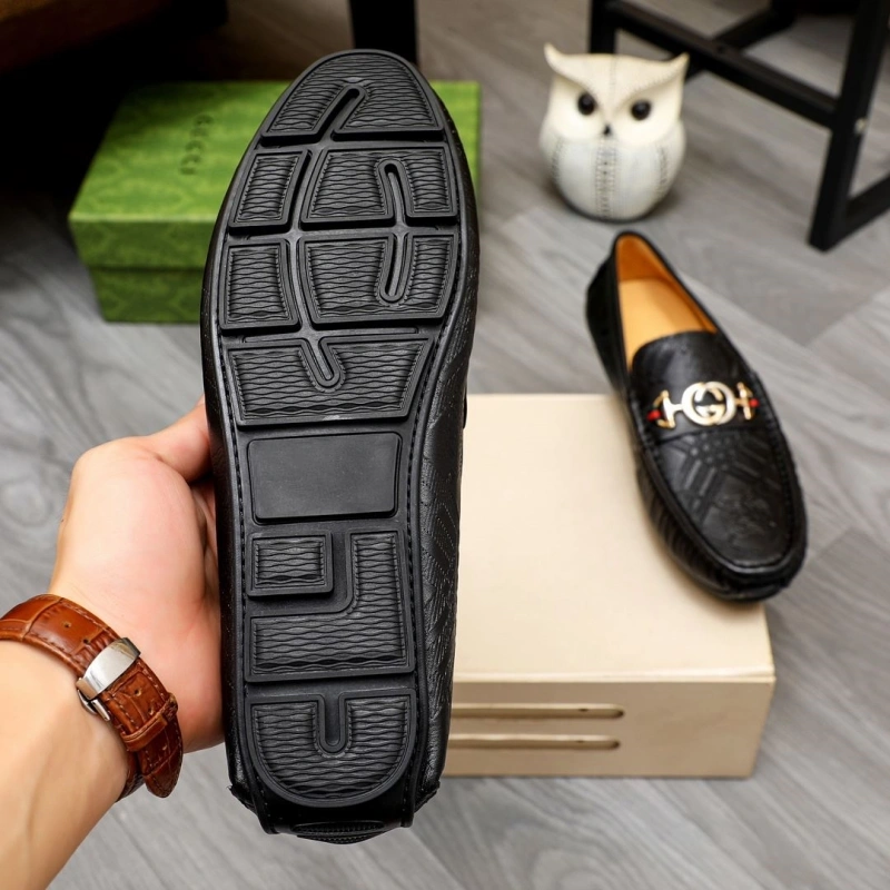 Gxccx Leather Shoes Breathable 163153