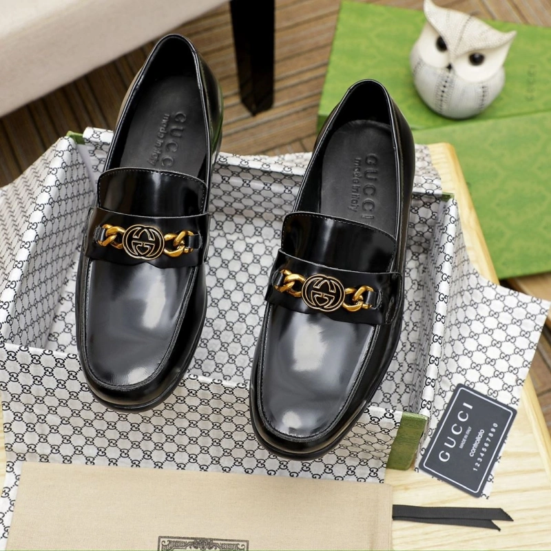 Gxccx Leather Shoes Fashionable 163120