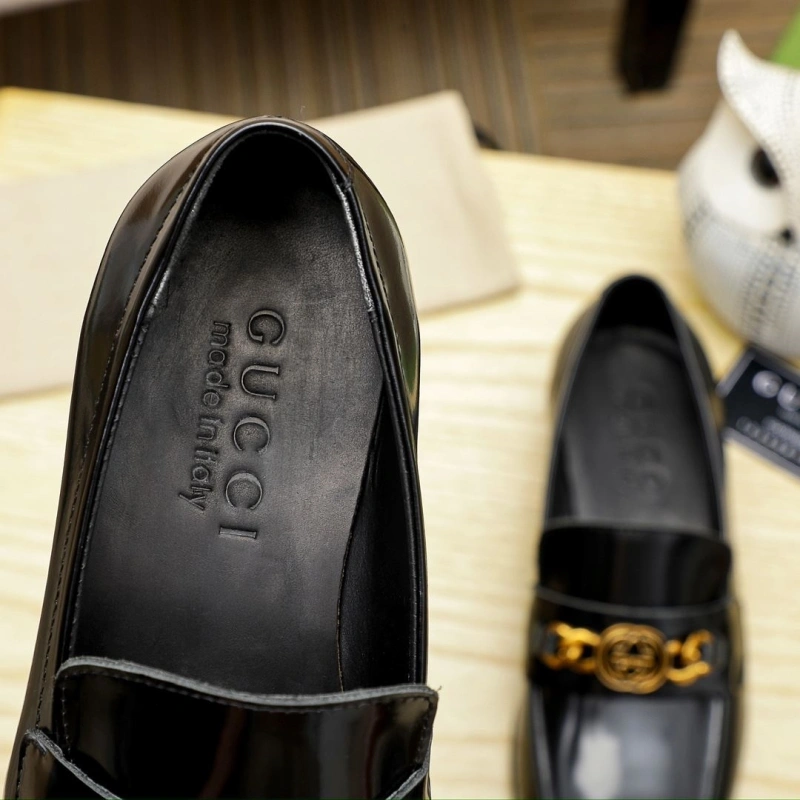 Gxccx Leather Shoes Fashionable 163120