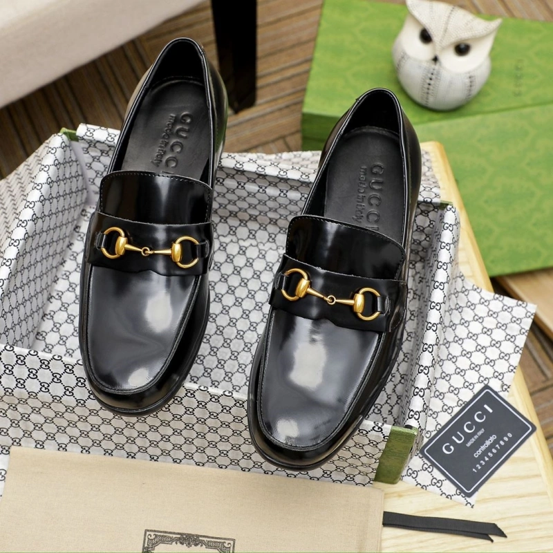 EyeCatching Gxccx Leather Shoes 163128