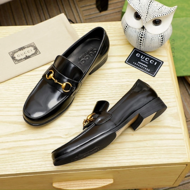 EyeCatching Gxccx Leather Shoes 163128