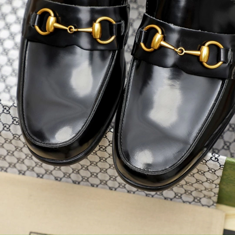 EyeCatching Gxccx Leather Shoes 163128
