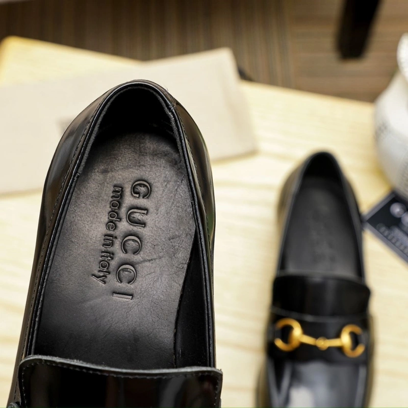 EyeCatching Gxccx Leather Shoes 163128