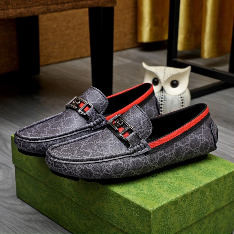 Gxccx Leather Shoes Versatile 163123