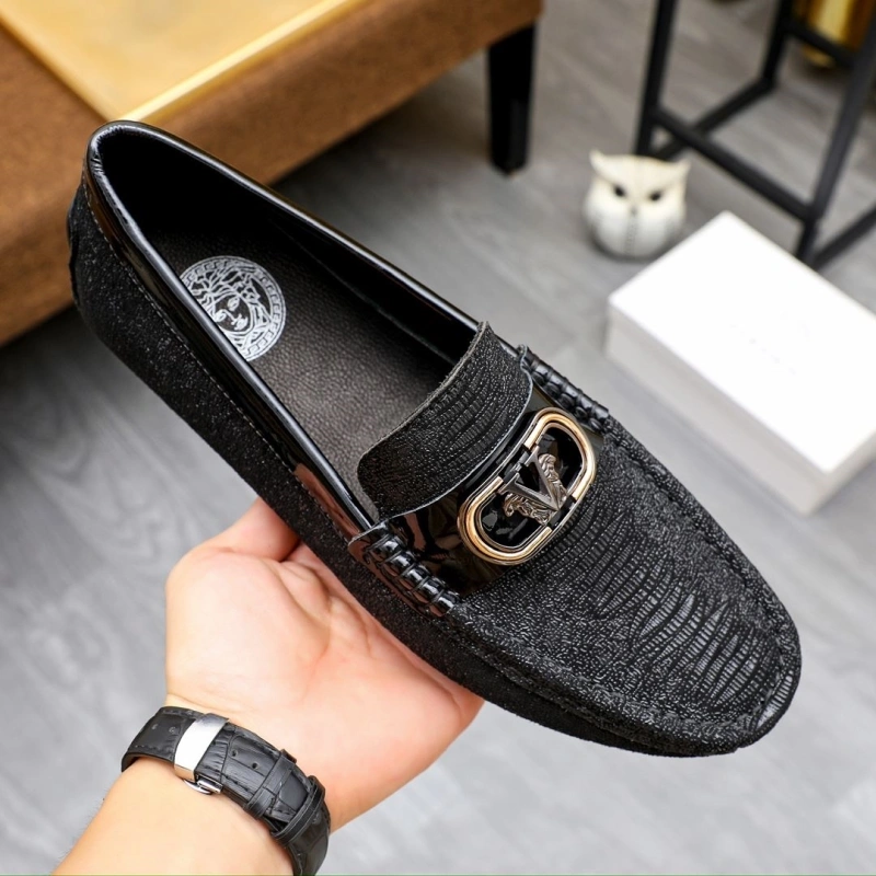Fashionable Gxvxnchy Leather Shoes 154442