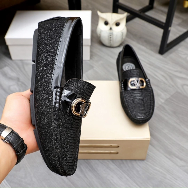 Fashionable Gxvxnchy Leather Shoes 154442