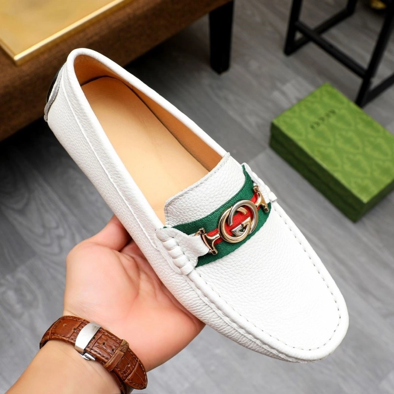 Fashionable Gxccx Leather Shoes 163084