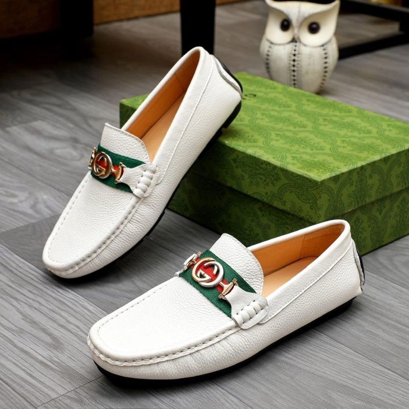 Fashionable Gxccx Leather Shoes 163084
