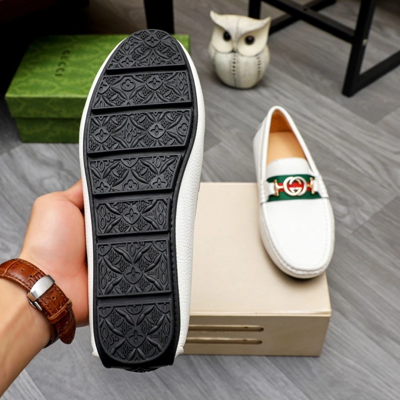 Fashionable Gxccx Leather Shoes 163084