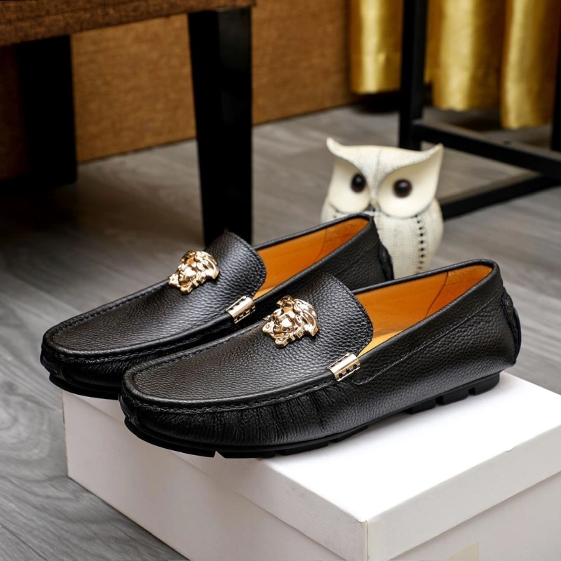 HighQuality Gxvxnchy Leather Shoes 154456