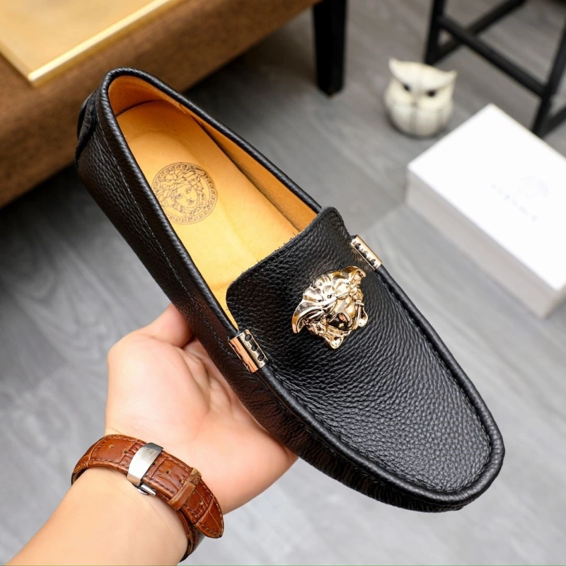 HighQuality Gxvxnchy Leather Shoes 154456